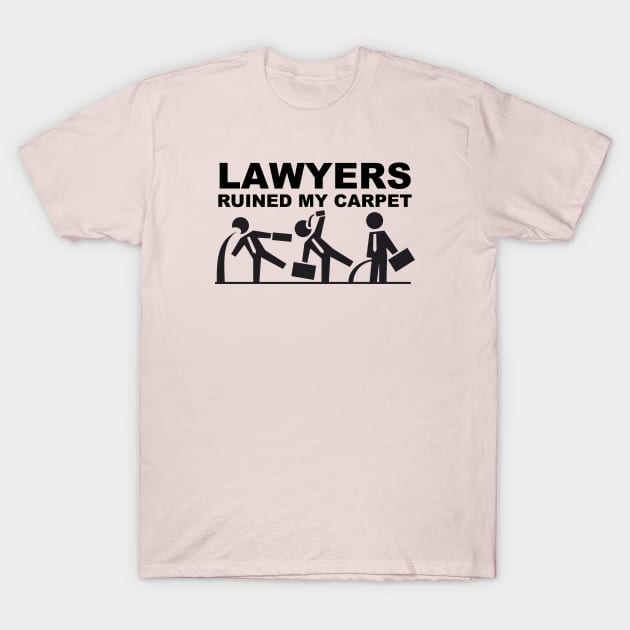 Lawyers ruined my Carpet T-Shirt by schlag.art